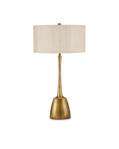 Currey & Co. Cheenee Brass Table Lamp 6000-0861