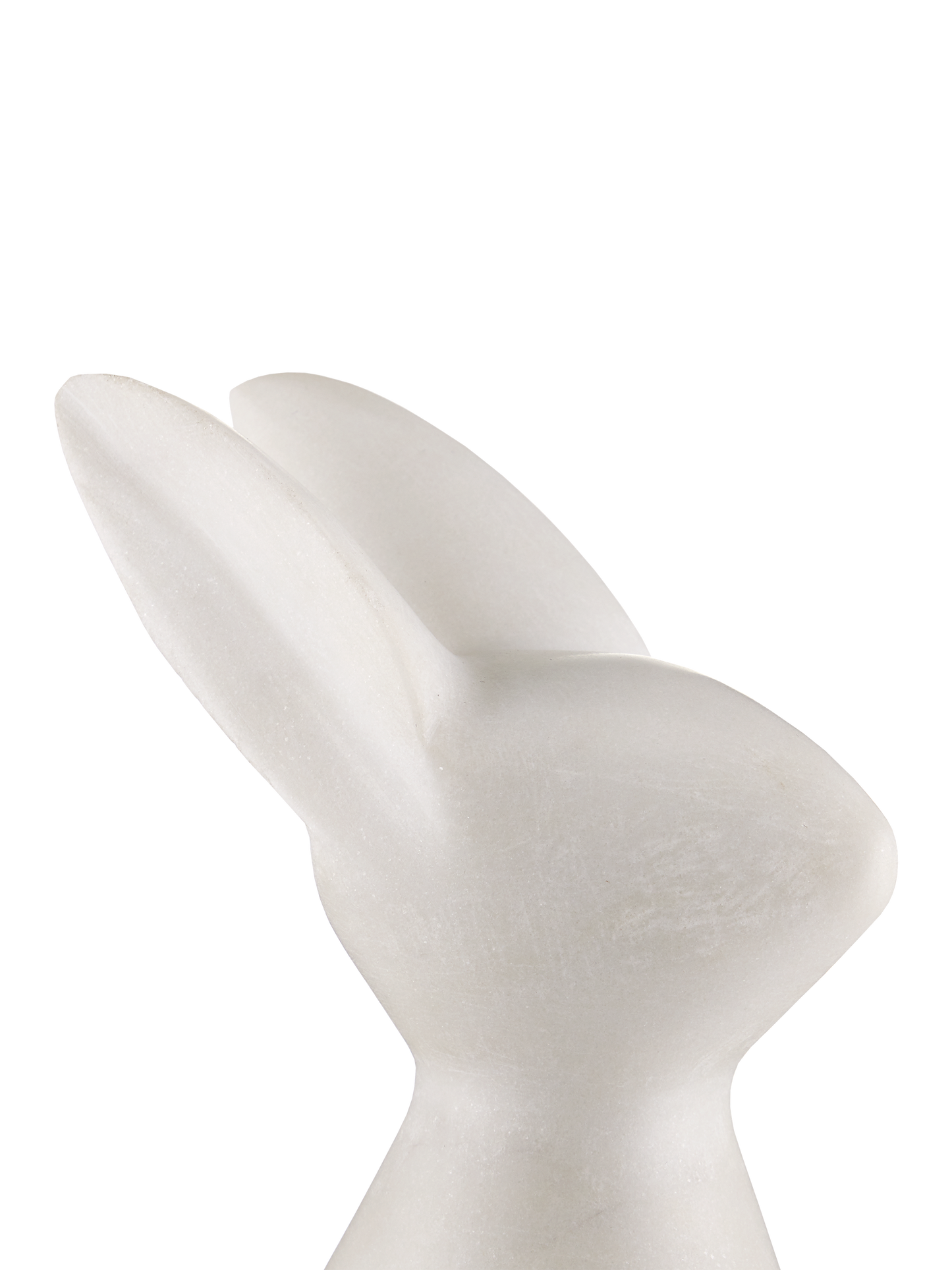 Currey & Co. White Marble Rabbit 1200-0654