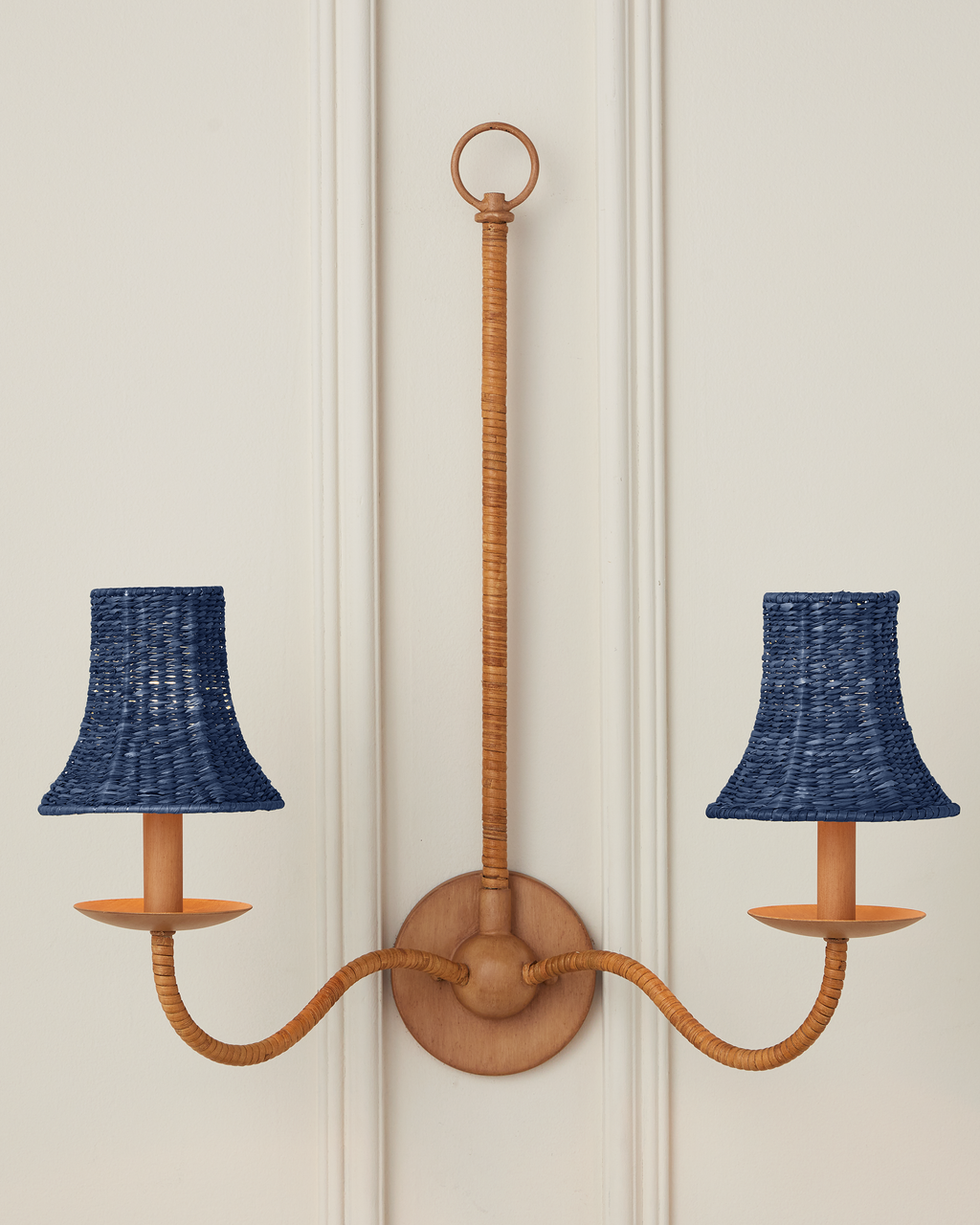 Currey & Co. Bell Indigo Chandelier Shade 0900-0041