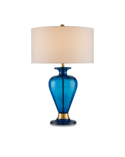 Currey & Co. Aladdin Blue Table Lamp 6000-0839