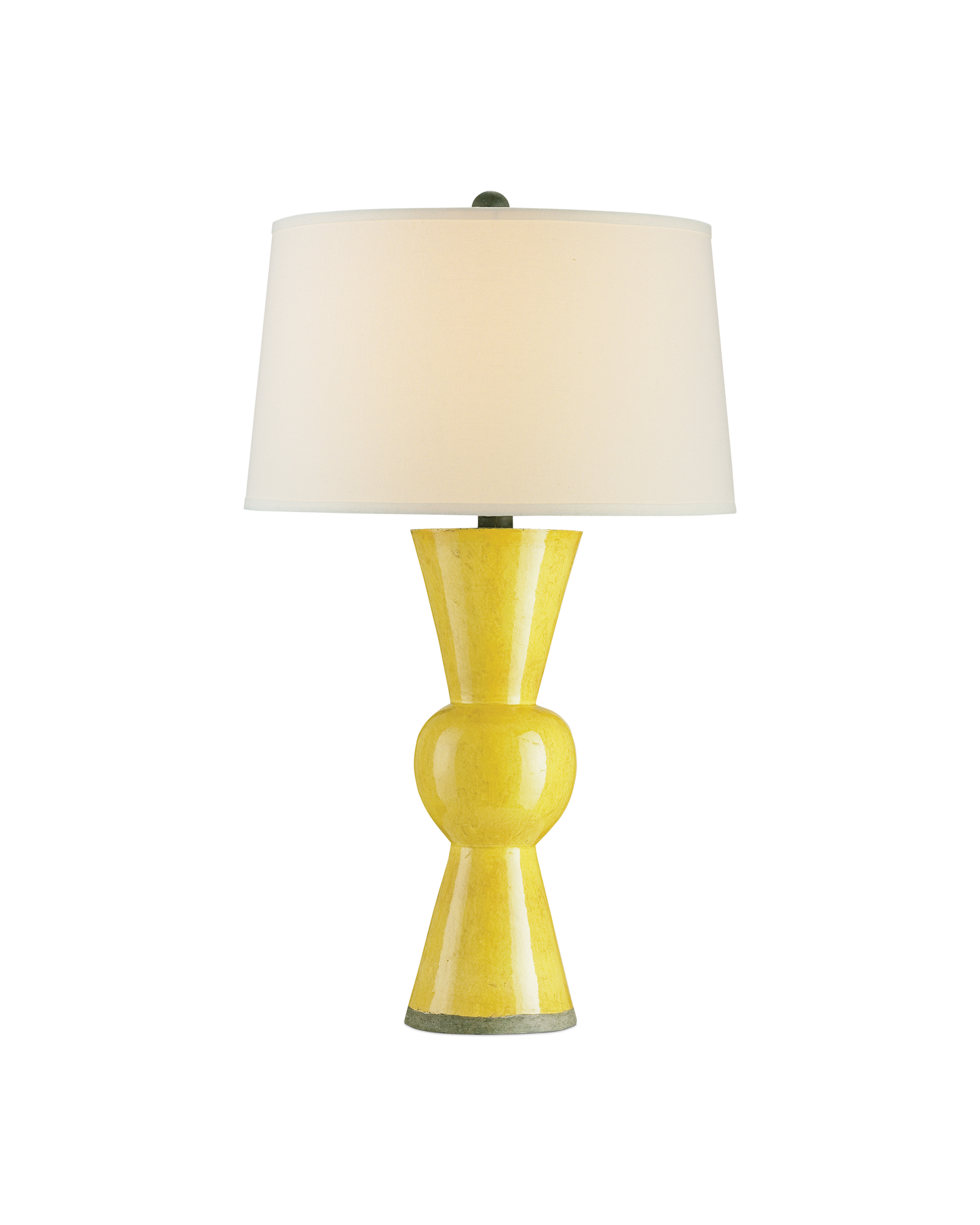 Currey & Co. Upbeat Yellow Table Lamp 6382