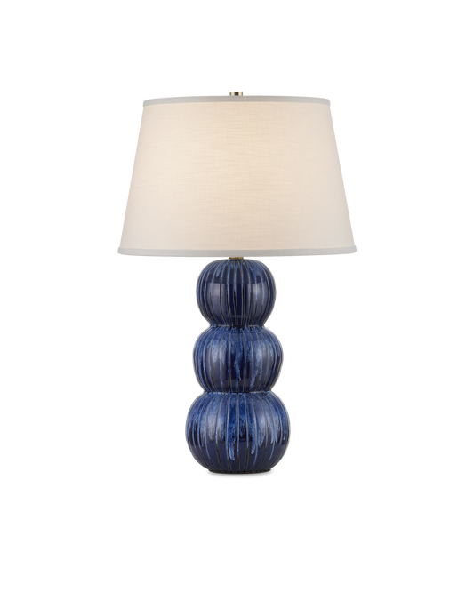 Currey & Co Salacia Table Lamp in Blue 6000-0960