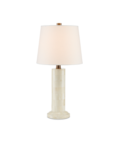 Currey & Co. Osso White Table Lamp 6000-0760