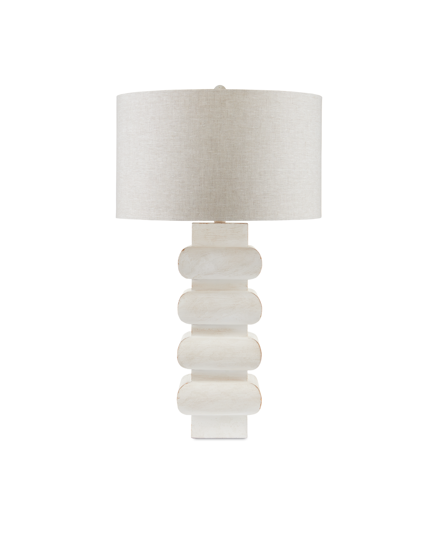 Currey & Co. Blondel White Table Lamp 6000-0769