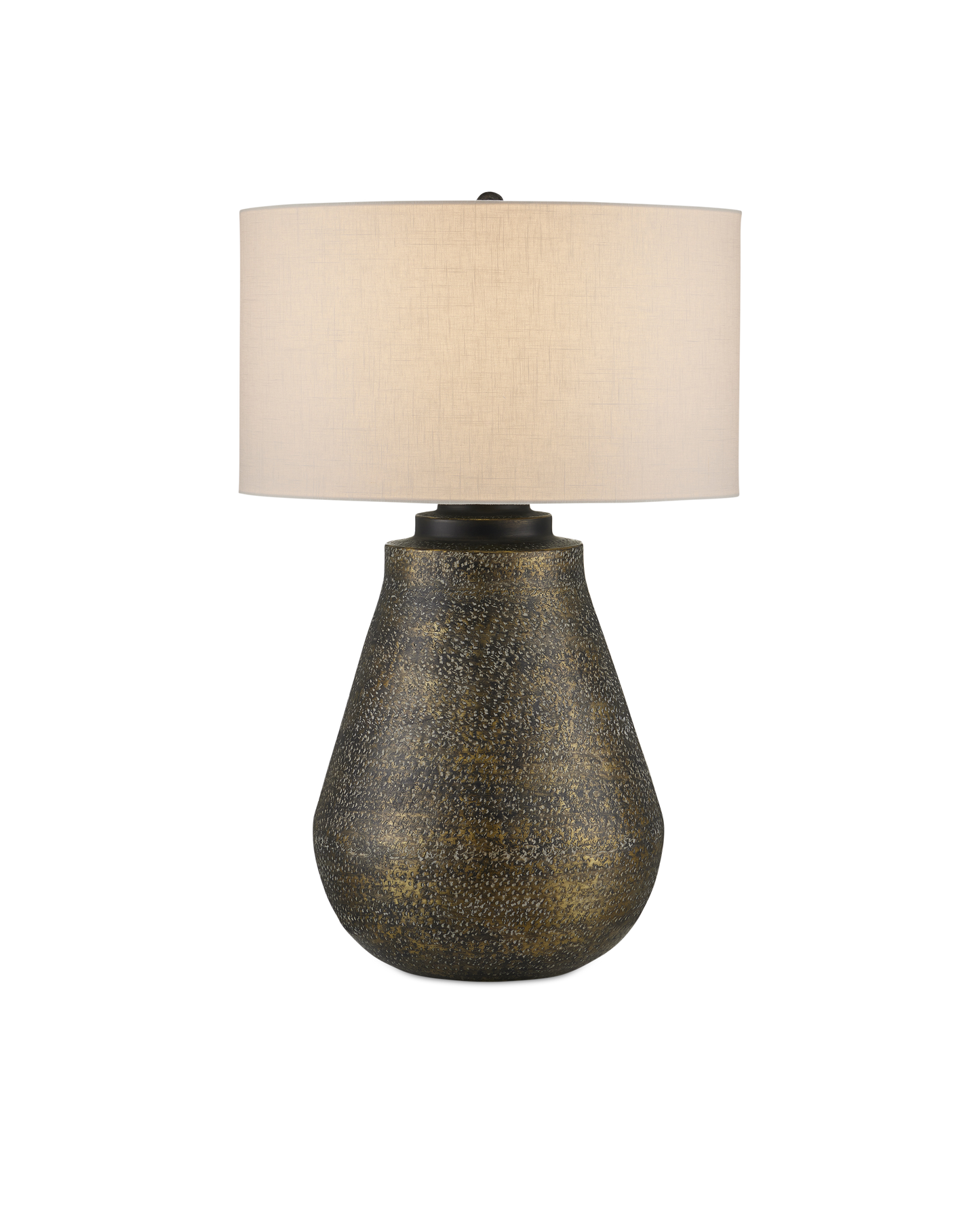 Currey & Co. Brigadier Brass Table Lamp 6000-0890