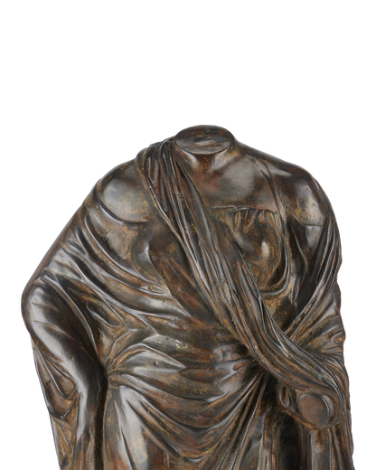 Currey & Co. Greek Female Torso Bronze 1200-0599