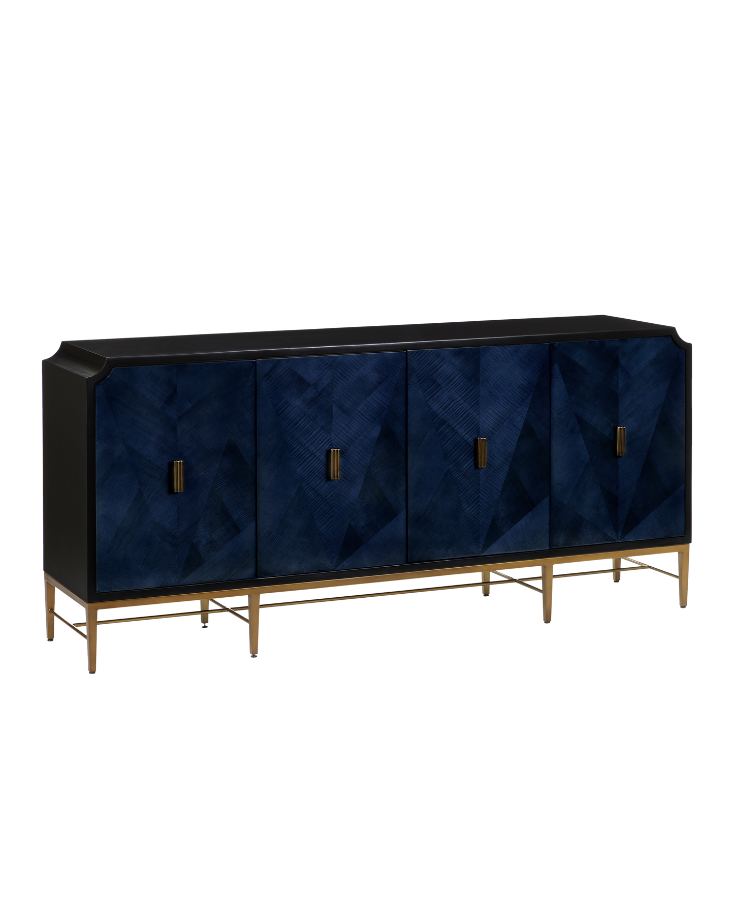 Currey & Co. Kallista Blue Credenza 3000-0247