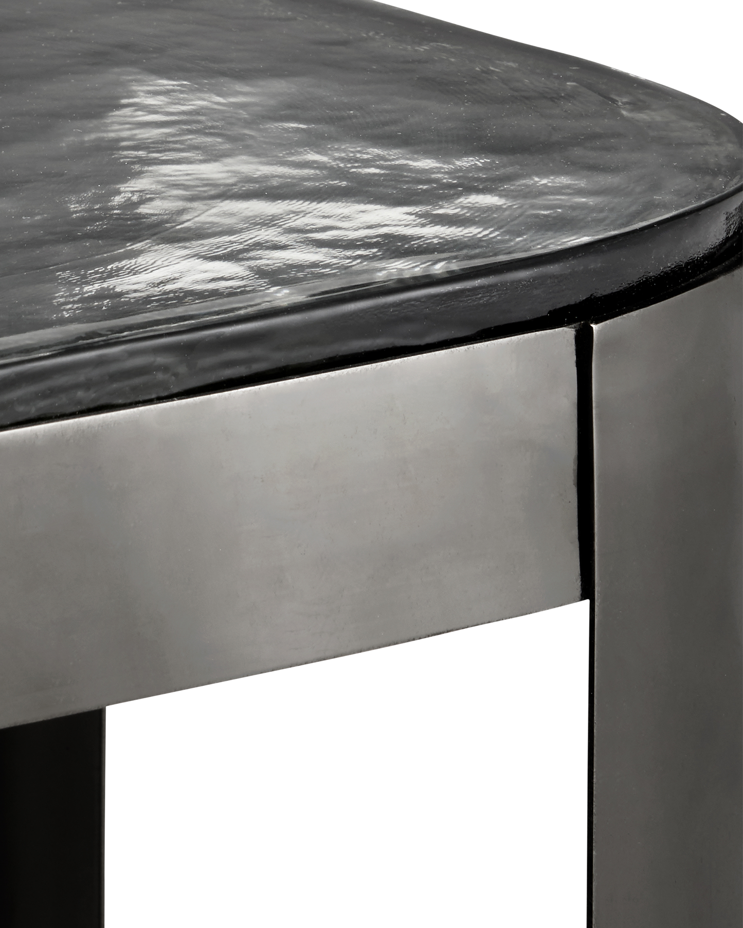 Currey & Co. Sev Graphite Accent Table 4000-0160