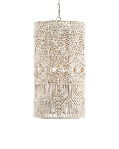 Currey & Co. Mod White Pendant 9000-0916