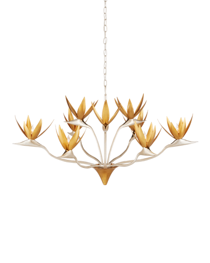 Currey & Co. Paradiso Gold & Silver Chandelier 9000-0973