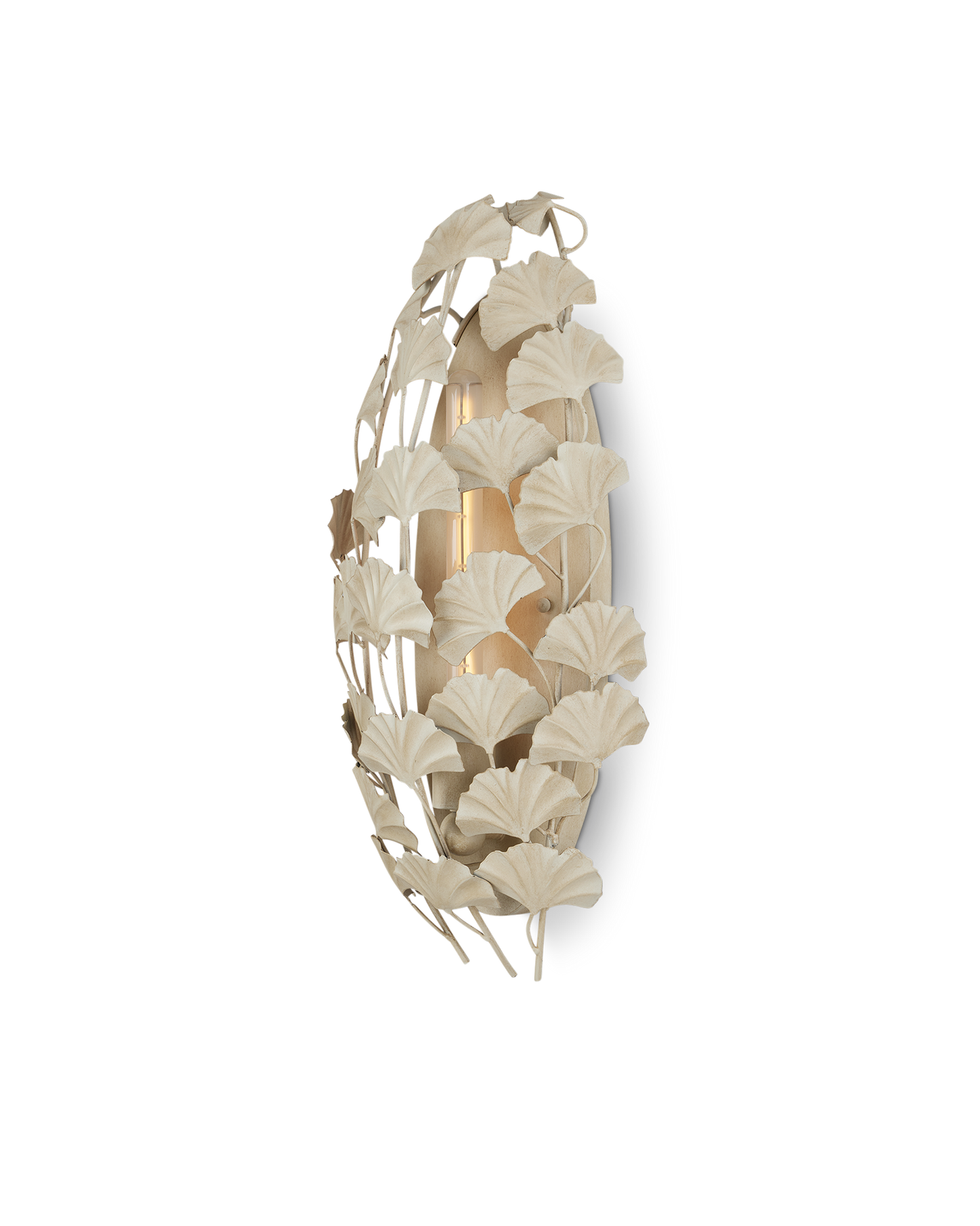 Currey & Co. Maidenhair Ivory Wall Sconce 5000-0230