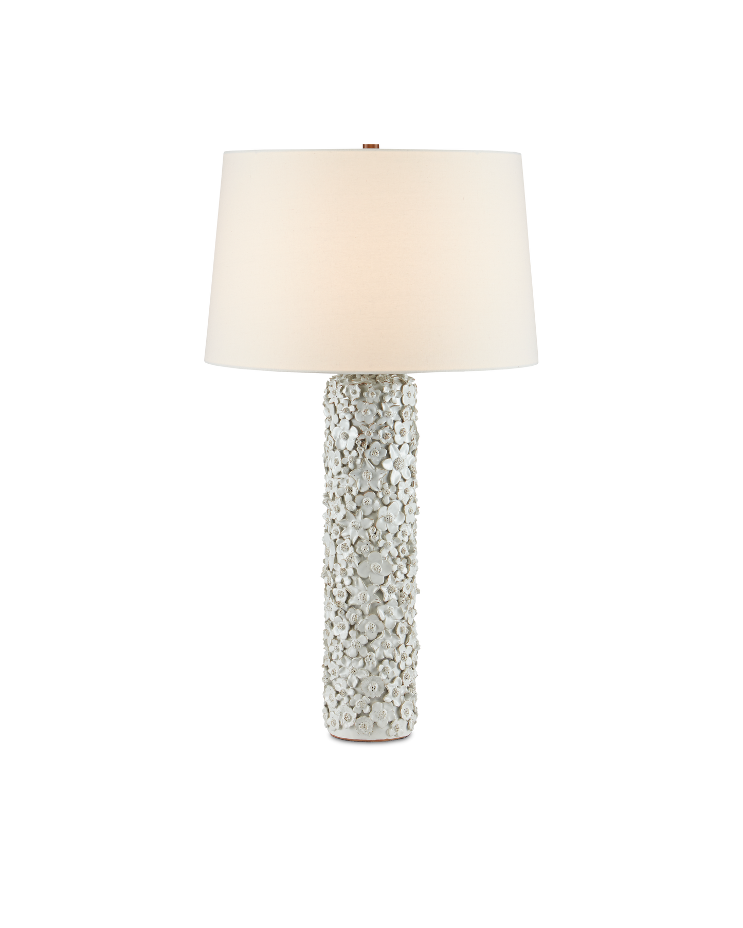 Currey & Co. Jessamine White Table Lamp 6000-0742