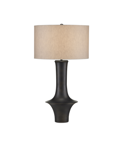 Currey & Co. Silvestri Black Table Lamp 6000-0888