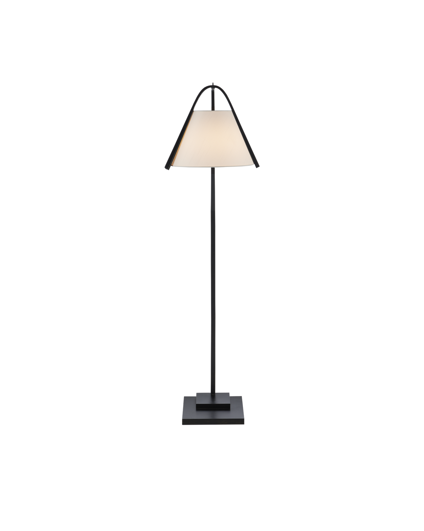 Currey & Co. Frey Black Floor Lamp 8000-0122