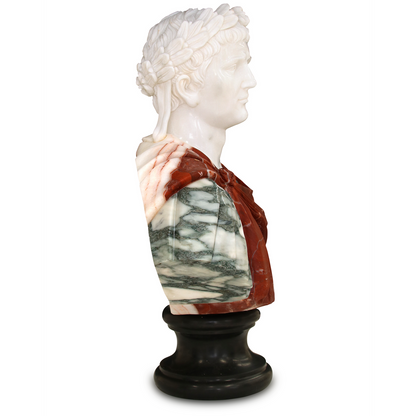 Currey & Co. Cristos Marble Bust Sculpture 1200-0663