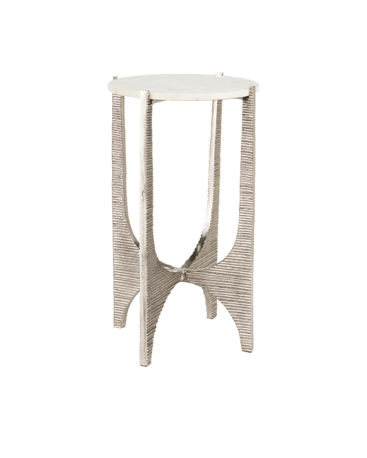 Currey & Co. Micha Marble Accent Table 4000-0142