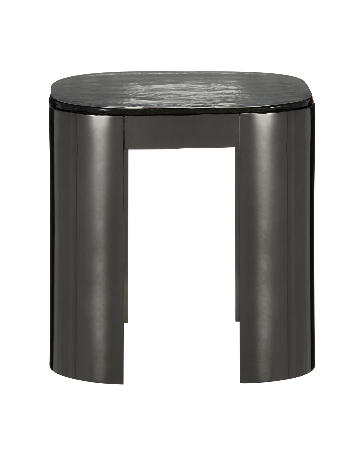 Currey & Co. Sev Graphite Accent Table 4000-0160