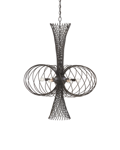 Currey & Co. Akio Bronze Chandelier 9000-0963