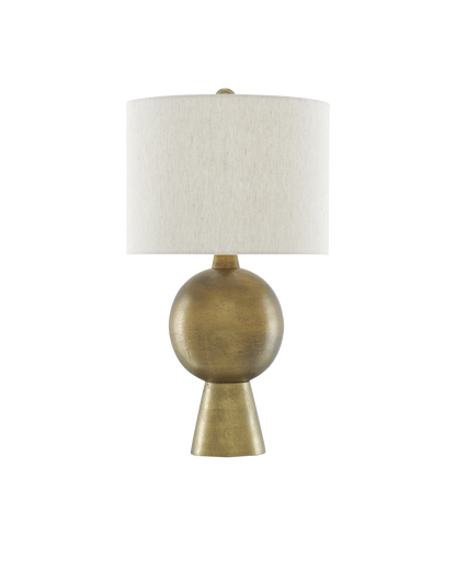 Currey & Co. Rami Brass Table Lamp 6000-0535