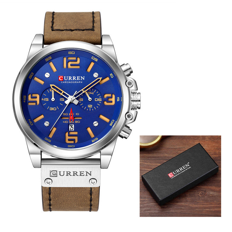 Curren Business Quartz Watch Japanese Movement Men's Watch