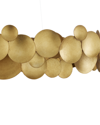 Currey & Co. Lavengro Gold Chandelier 9000-0972