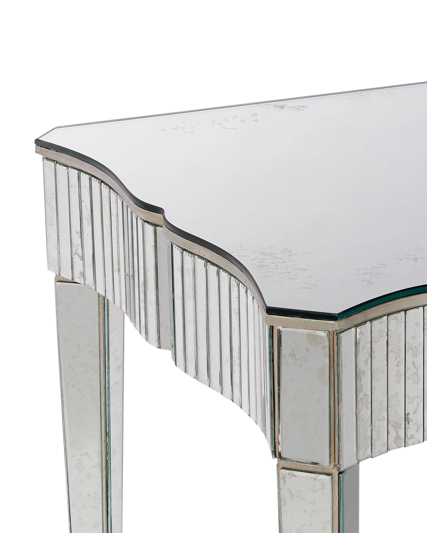 Currey & Co. Gilda Silver Vanity Table 4004