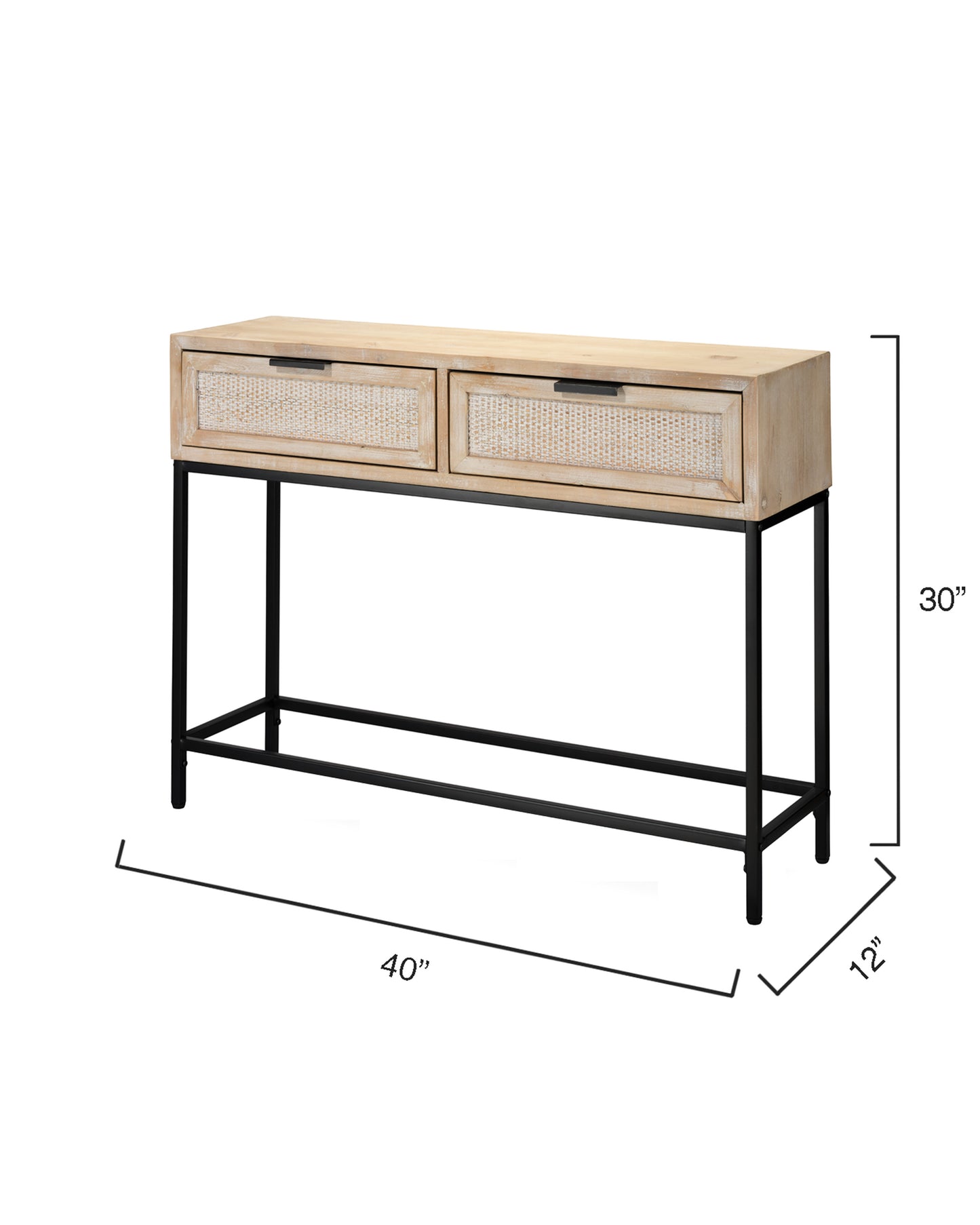 Lily Lifestyle  Reed Console Table LS20REEDCOWW