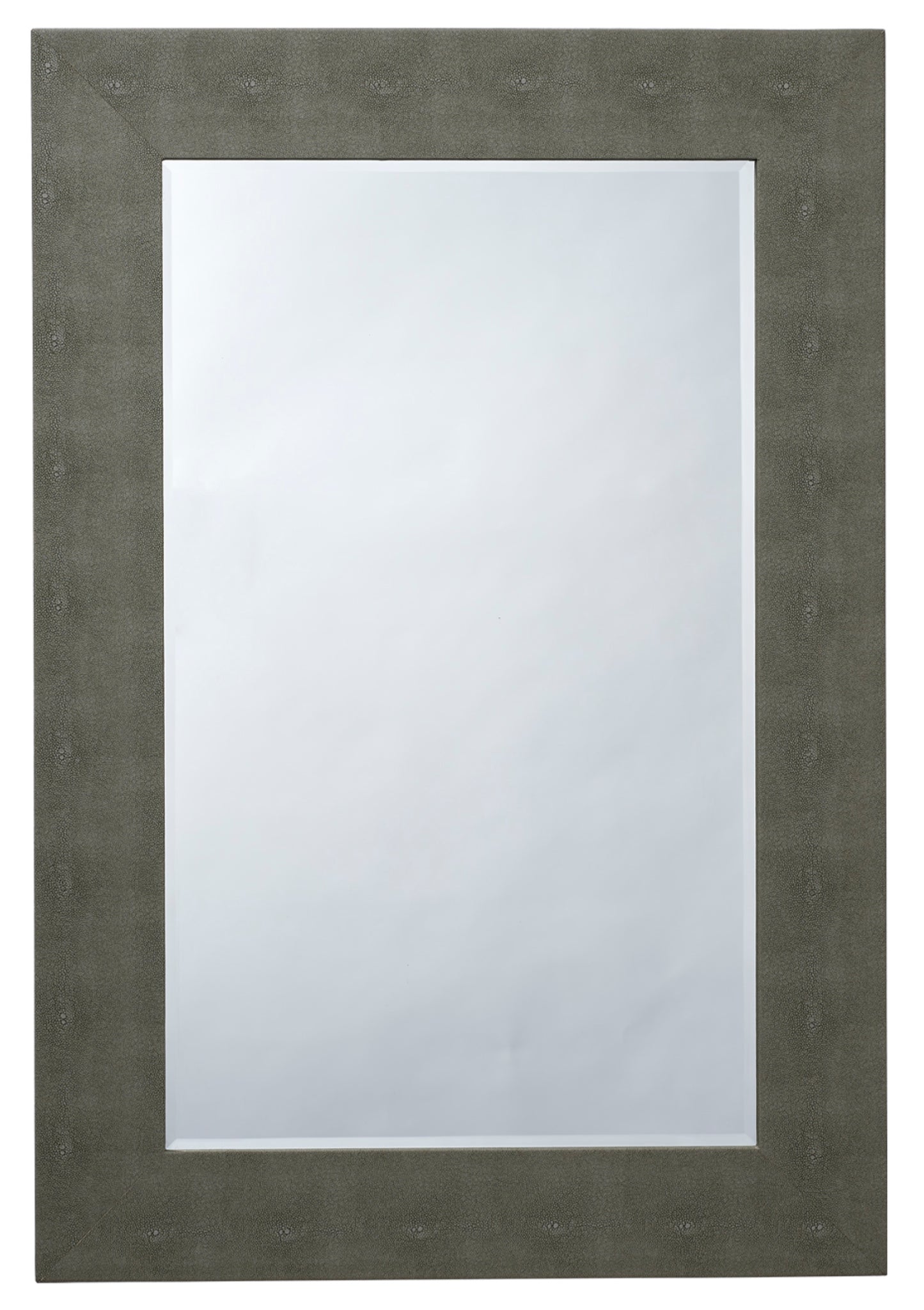 Lily Lifestyle  Structure Shagreen Rectangle Mirror, Grey LS6STRURECGR