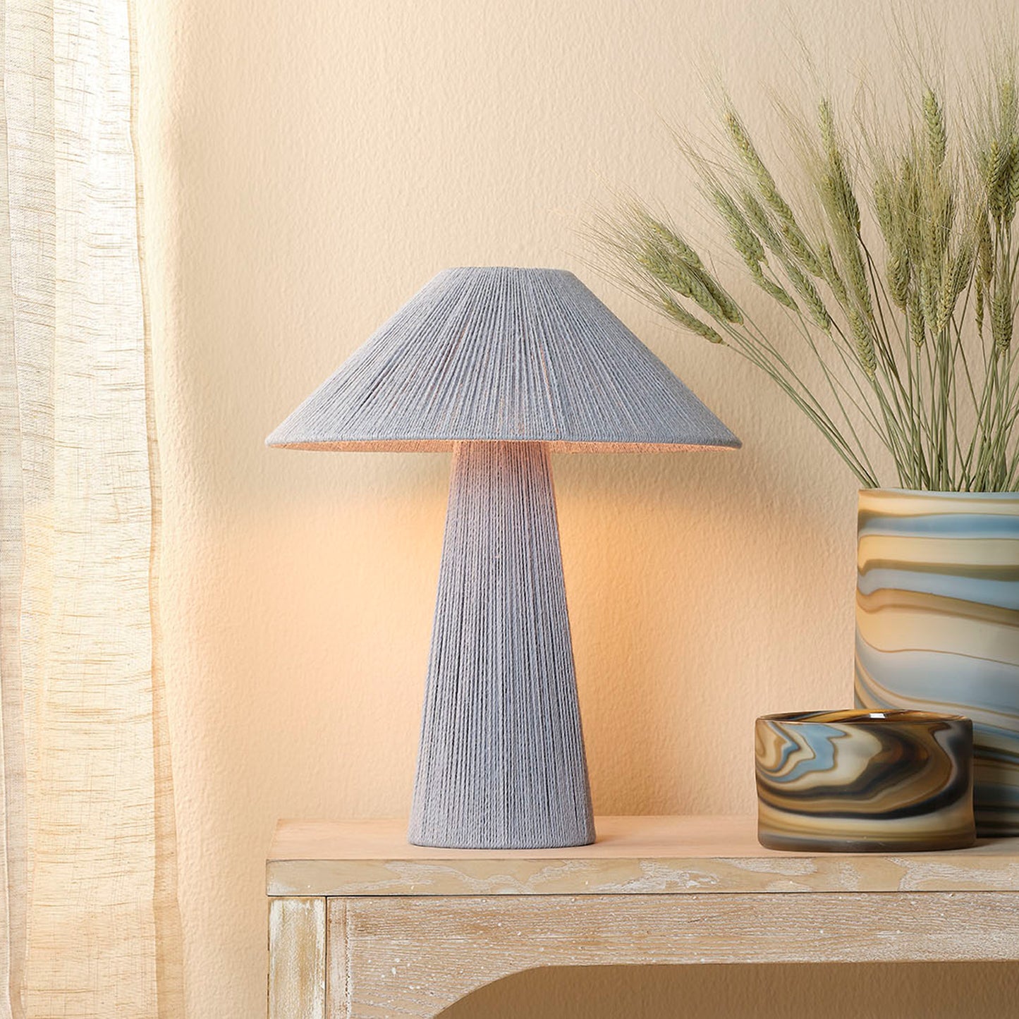 Lily Lifestyle  Tension Table Lamp LS9TENSIONBL