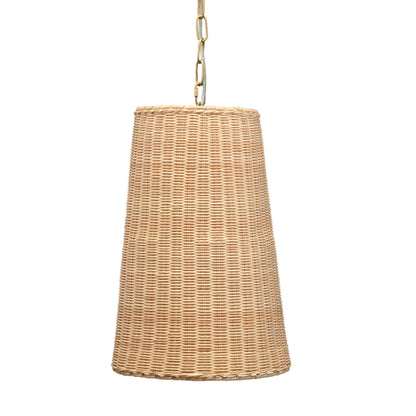 Lily Lifestyle  Candid Rattan 1-Light Pendant, Natural LS5CANDIDNA