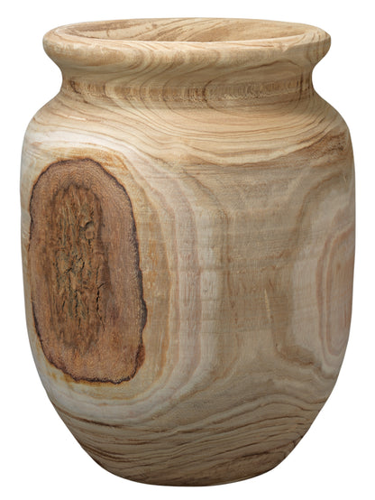 Jamie Young Topanga Wooden Vase in Natural Wood 7TOPA-VAWD