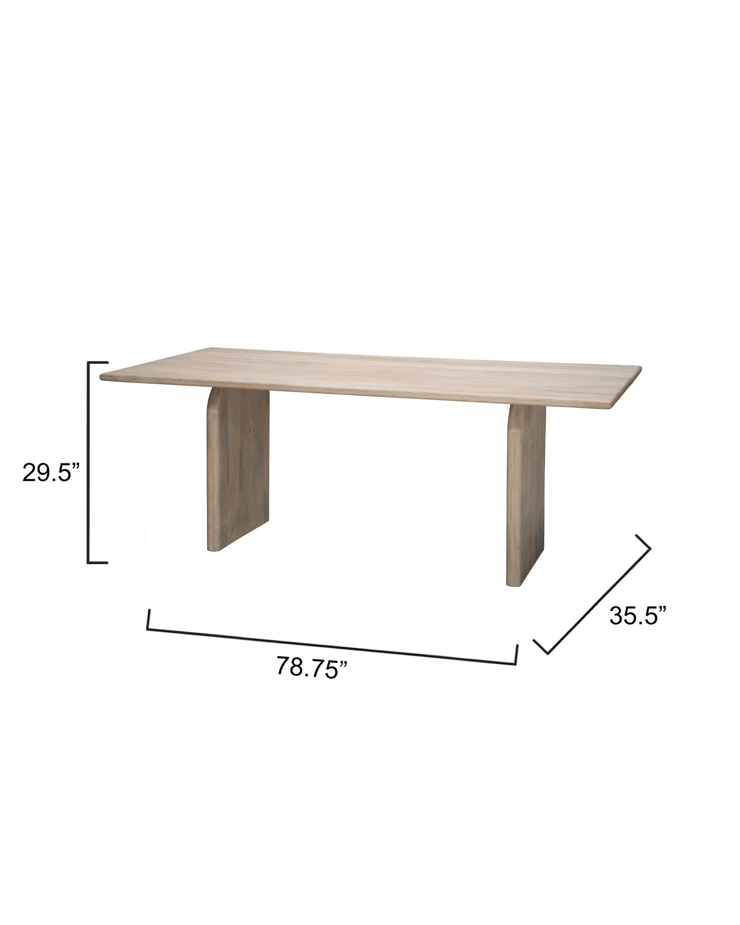 Jamie Young Arc Dining Table 20ARC-DTBW