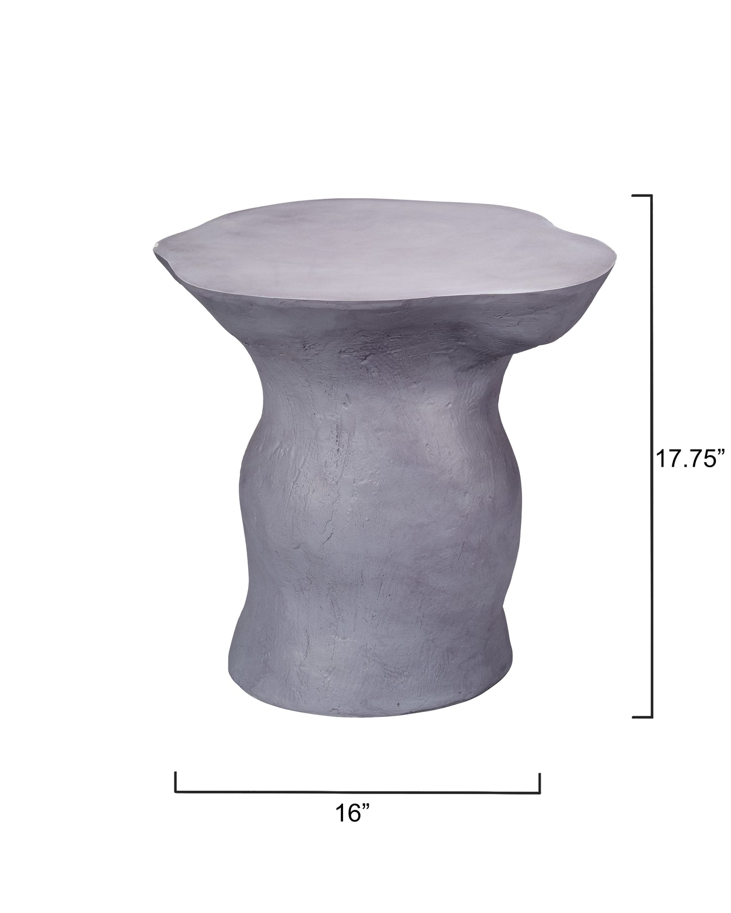 Jamie Young Sculpt Side Table 20SCUL-STGR