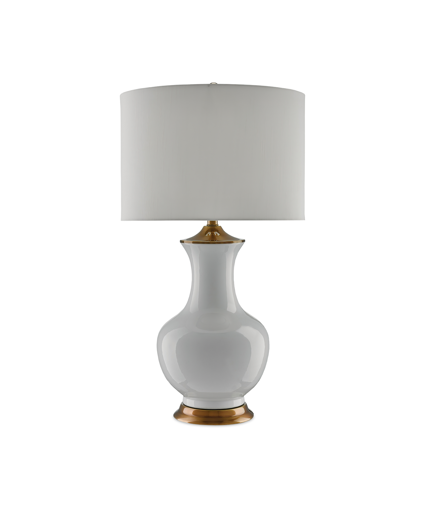 Currey & Co. Lilou White Table Lamp 6000-0020