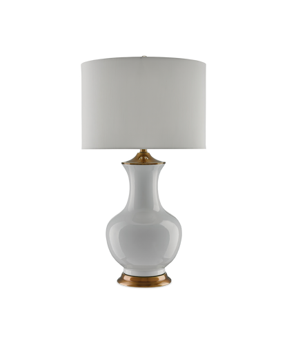 Currey & Co. Lilou White Table Lamp 6000-0020