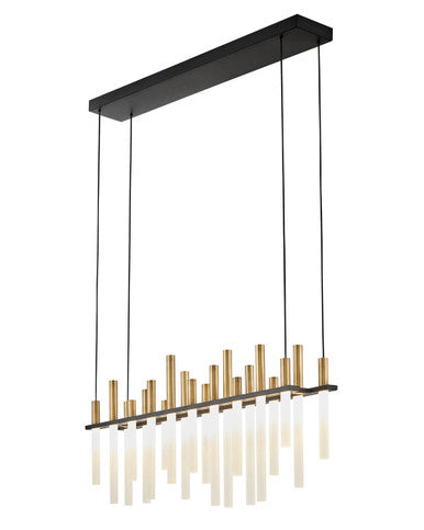 Fredrick Ramond Lighting Echo Large LED Linear Black FR30705BLK