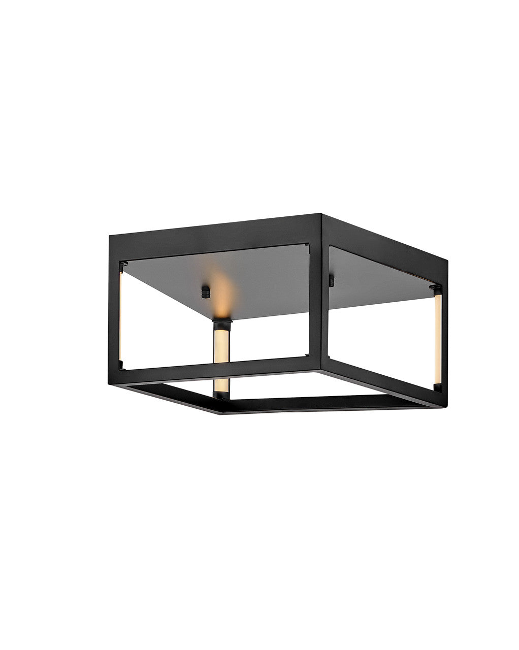 Fredrick Ramond Lighting Onyx Small LED Flush Mount Black FR31031BLK