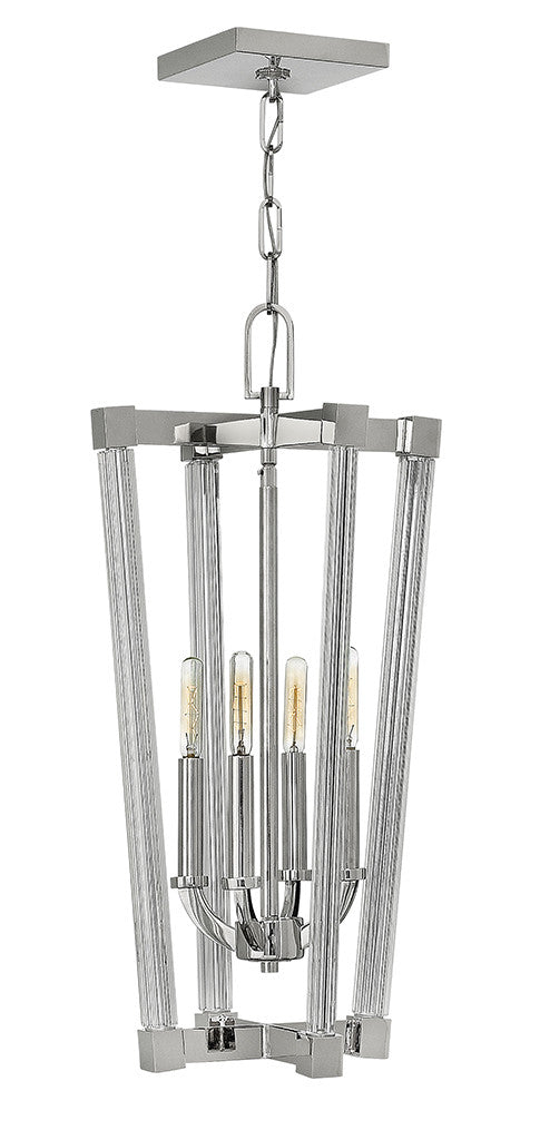 Fredrick Ramond Lighting FR36014PNI Empire Foyer in Polished Nickel