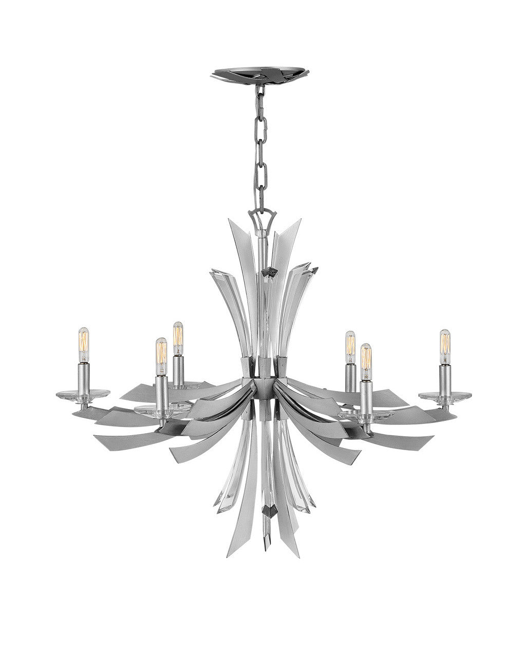 Fredrick Ramond Lighting Vida Medium Single Tier Glacial FR40908GG