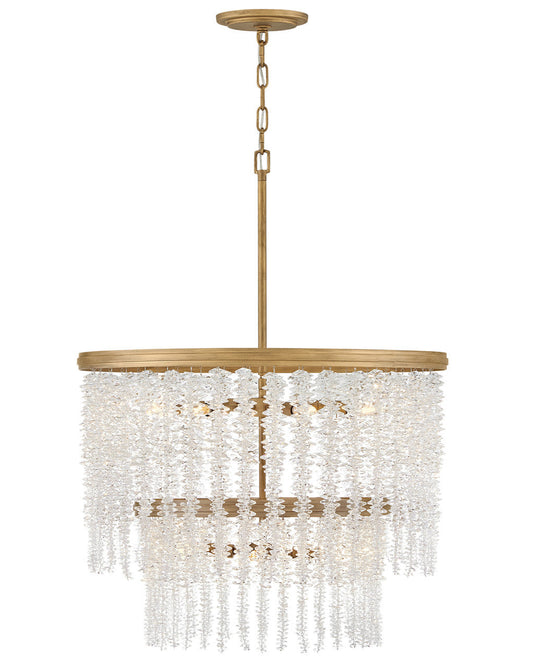 Fredrick Ramond Rubina Medium Chandelier Burnished Gold FR41495BNG