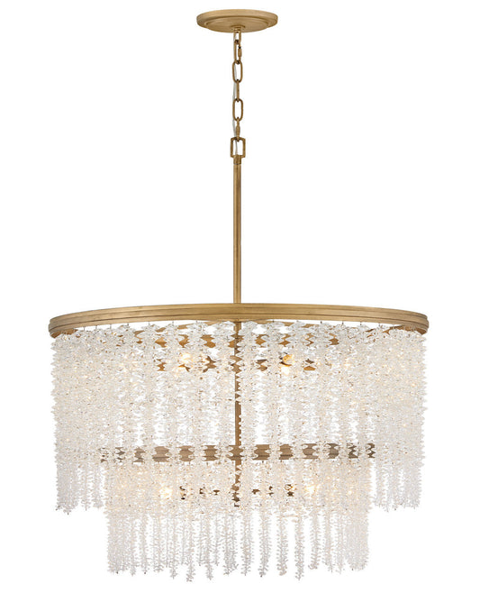 Fredrick Ramond Rubina Medium Chandelier Burnished Gold FR41498BNG