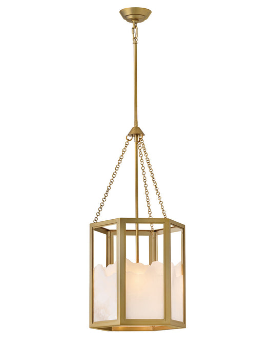 Fredrick Ramond Veleta Medium Pendant in Lacquered Brass FR41537LCB