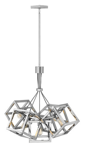 Fredrick Ramond Lighting Ensemble Small Single Tier Polished Nickel FR42444PNI