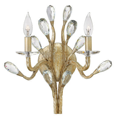 Fredrick Ramond Lighting Eve Two Light Sconce Champagne Gold FR46802CPG