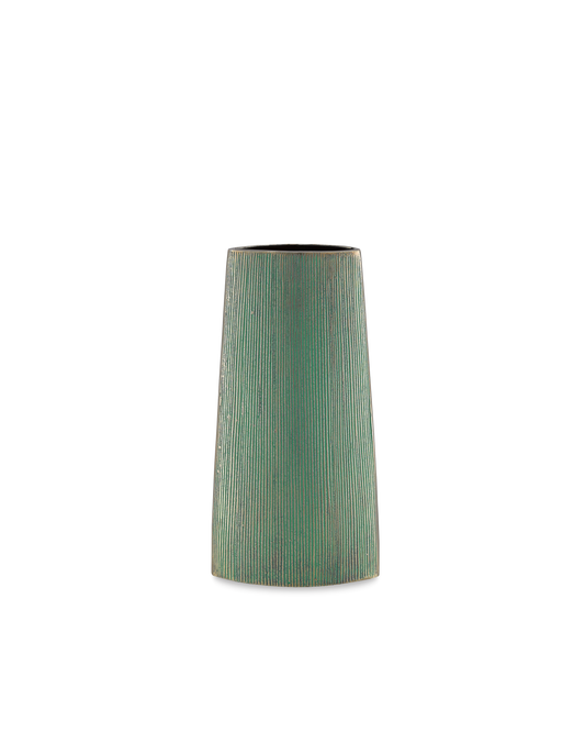 Currey & Co. Pari Small Green Vase 1200-0100