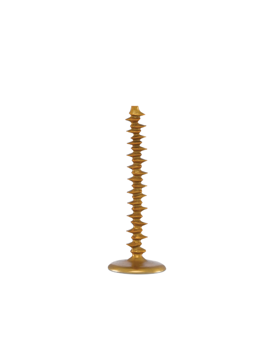 Currey & Co. Dekha Small Gold Sculpture 1200-0035