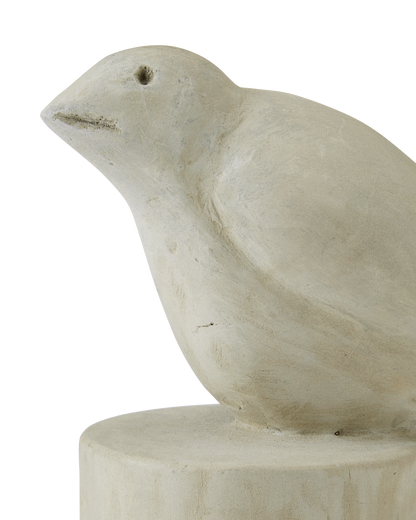 Currey & Co. Concrete Birds Set of 2 2200-0025