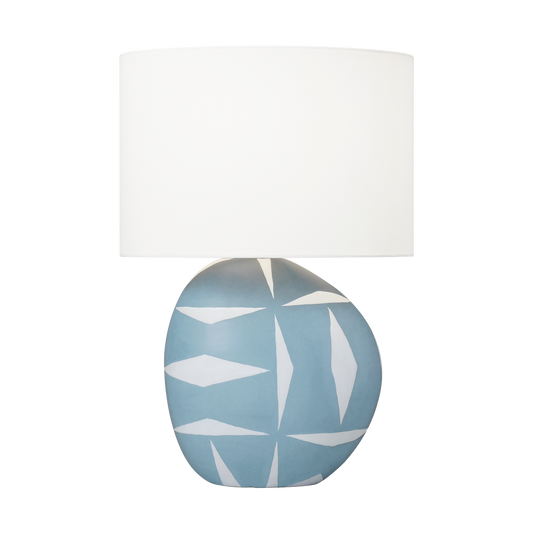 Visual Comfort Studio Hable Franz Table Lamp in Semi Matte Lavender HT1041WLSML1