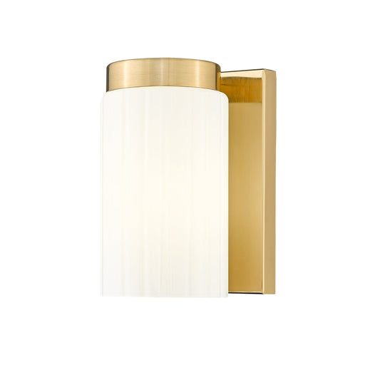 Burk 1 Light Wall Sconce in Luxe Gold 746-1S-LG