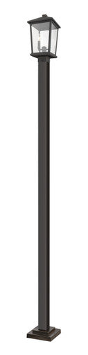 Z-Lite Beacon 2 Light Outdoor Post Mounted Fixture in Oil Rubbed Bronze 568PHBS-536P-ORB